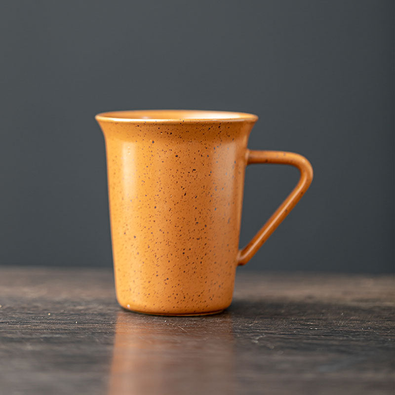 Japanese Style High Ceramic Mug Vintage Cup for Coffee or Tea